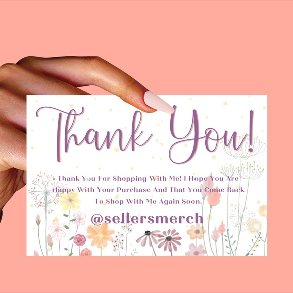 Business Thank You Post Card - Picture 2 of 3